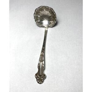 925 Sterling Silver Antique Art-Nouveau Pat 1904 Blackinton "Daisy" Cream Ladle
